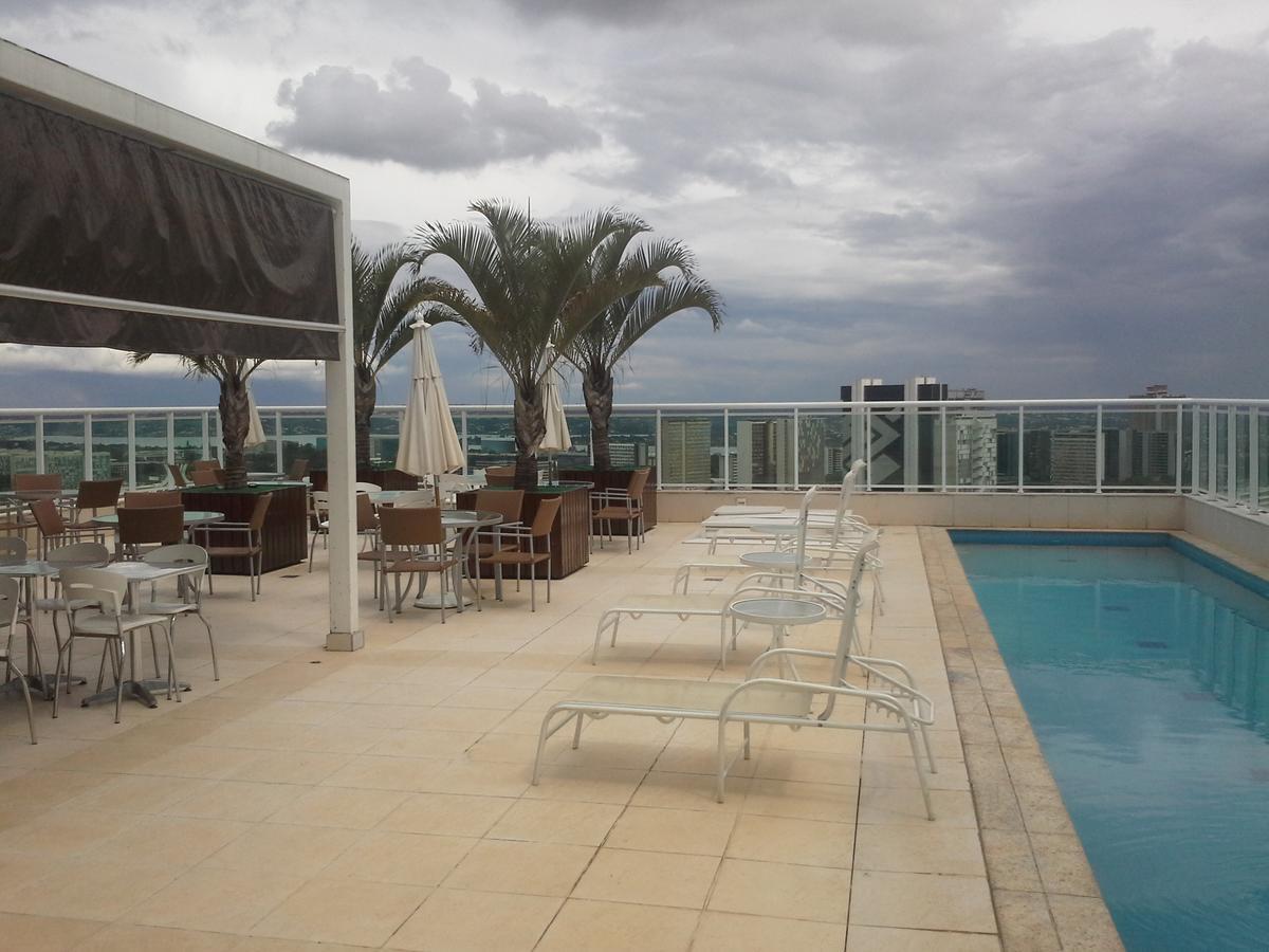 Flat No Coracao De Brasilia Aparthotel Exterior foto